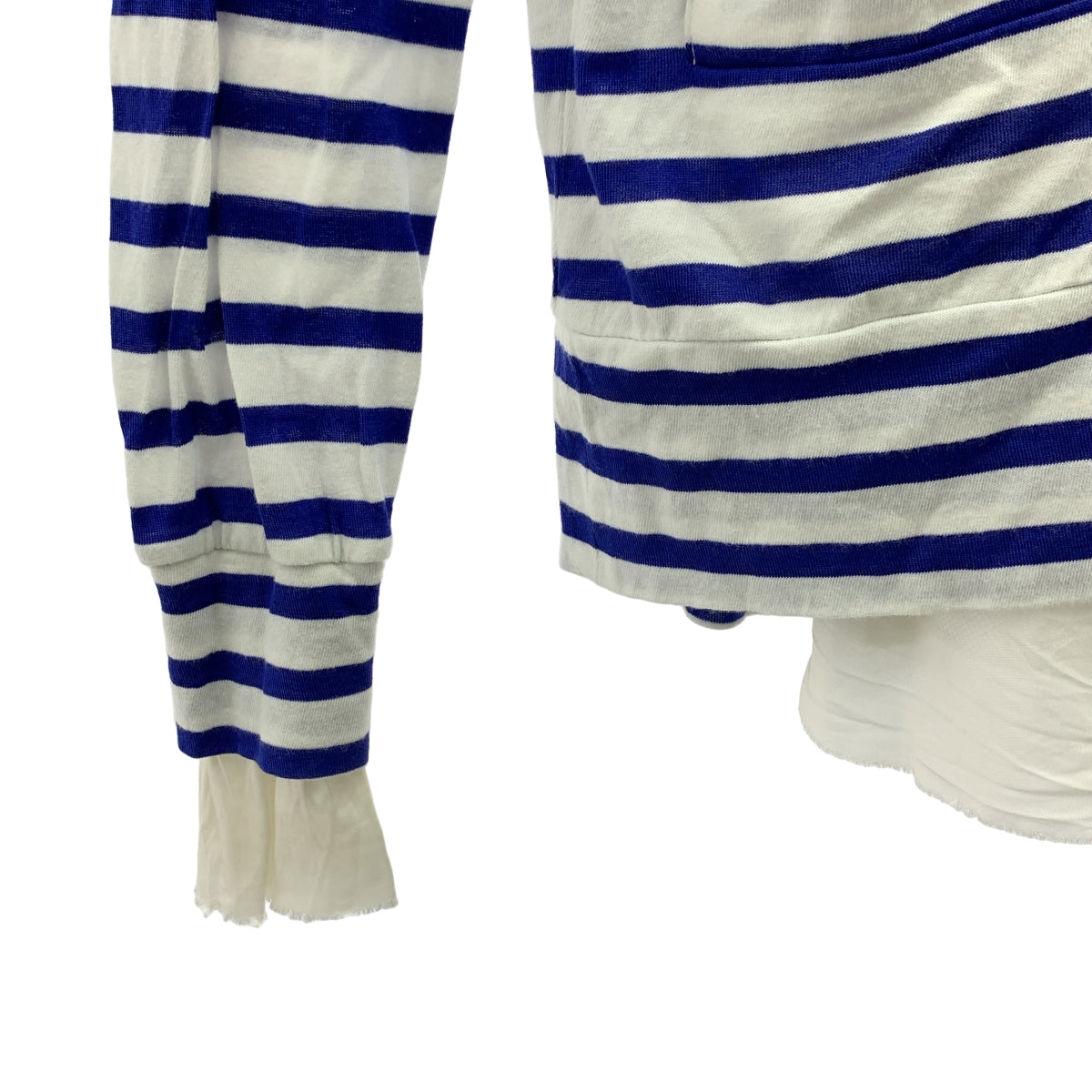 sacai luck | 混紡薄紗層疊後背褶皺開襟衫 | 2 號 | 女款