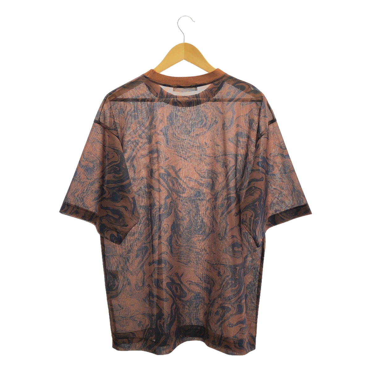 TOGA VIRILIS / トーガビリリース | Marble Jersey T-shirt
