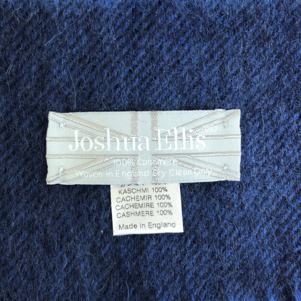 JOSHUA ELLIS / 조슈아 엘리스 | 캐시미어 체크 대형 프린지 스톨 머플러 |