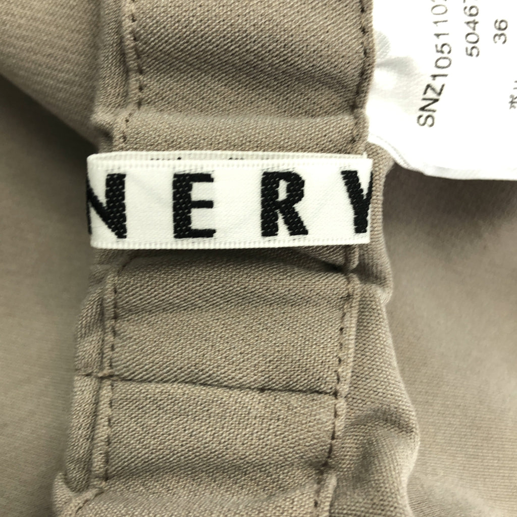 SHENERY / シーナリー | ダブル クロス ワイドパンツ | 36 | グレージュ | レディース