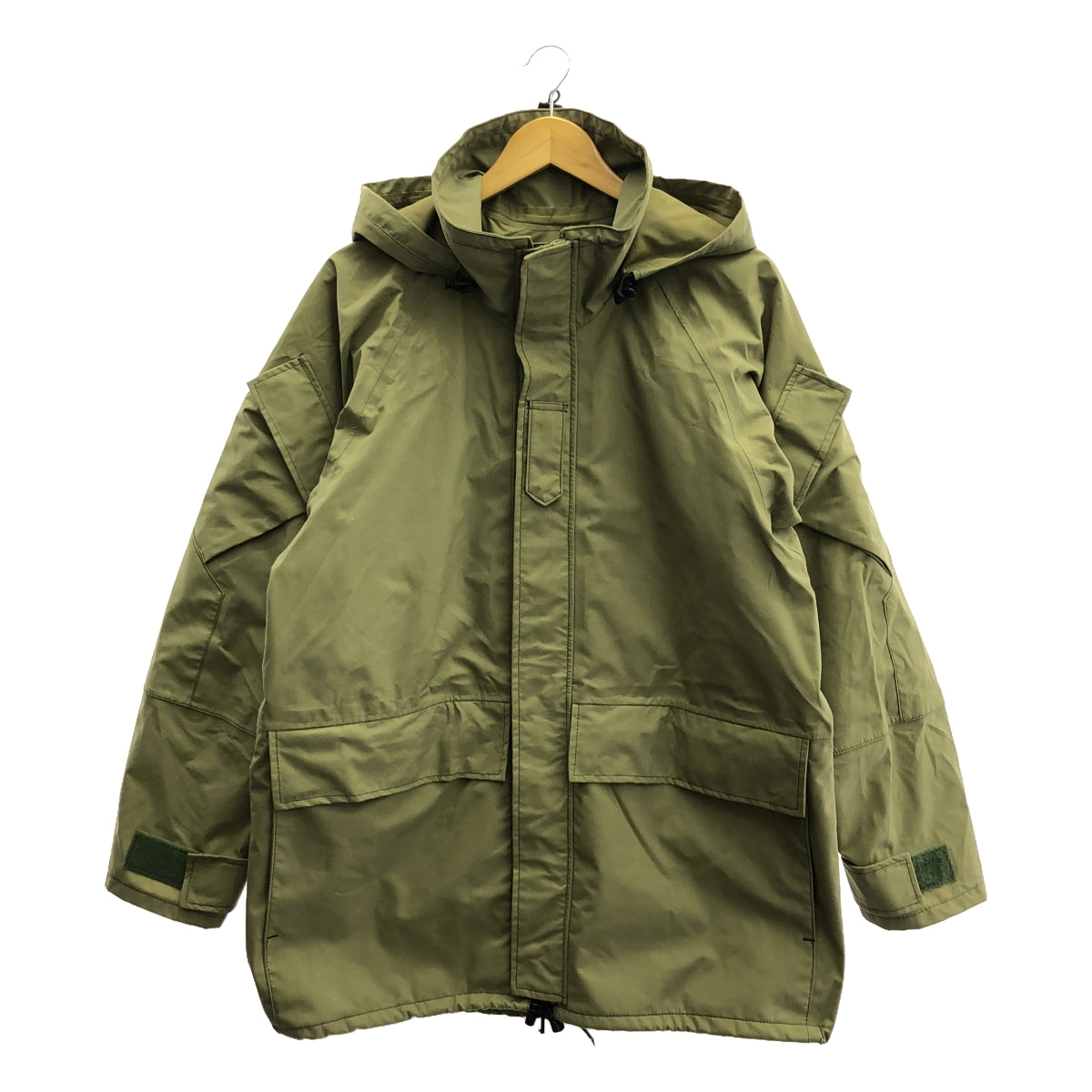 復古 / 復古服裝 | USARMY ECWCS PARKA 尼龍軍用派克大衣夾克 | M |淺卡其色 |男士