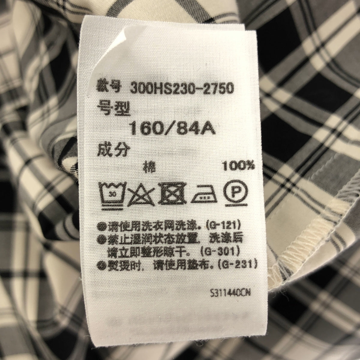 2024春大特価セール！ ENFOLD | 2024SS | Classical check layered MEN'S-like SH トップス