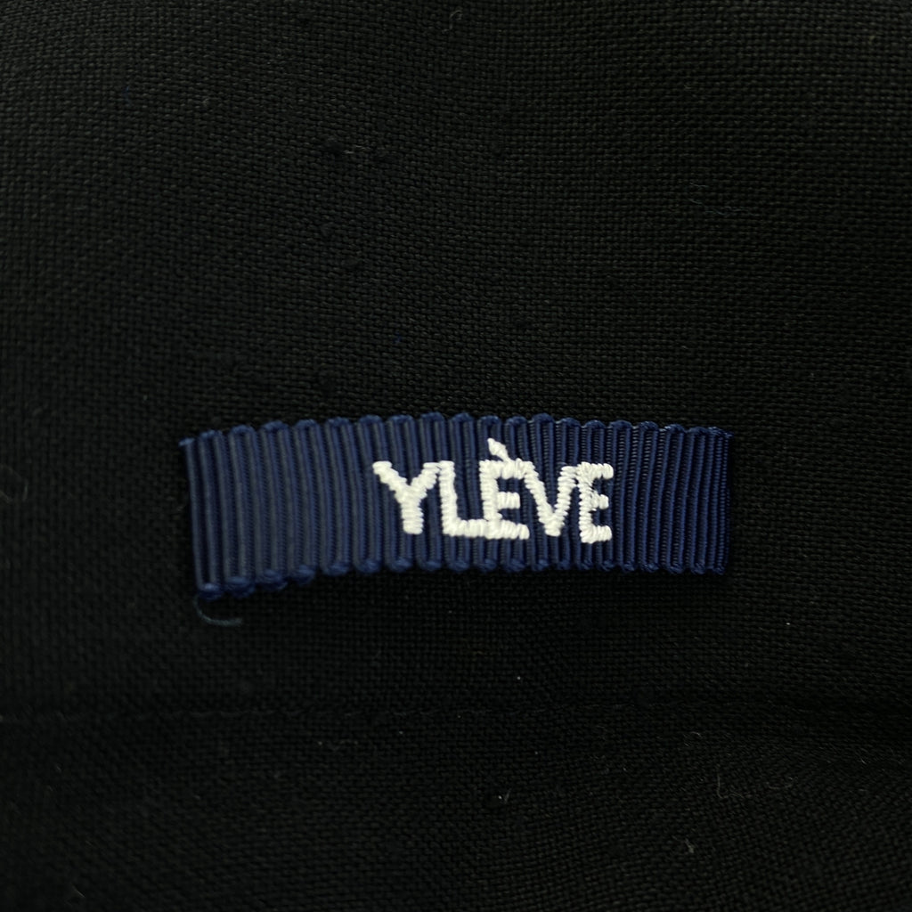 YLEVE / イレーヴ | ネップ加工 リボンベルト ラップスカート | 0 | ブラック | レディース