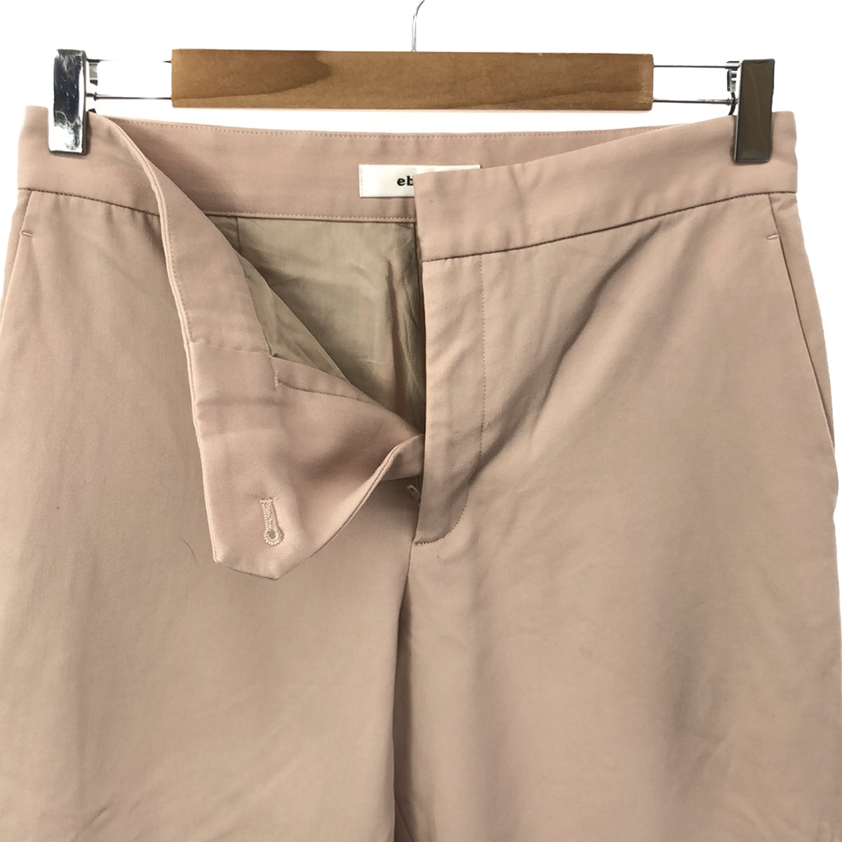 埃布雷 / 埃布爾 |高支華達呢中心壓制錐形褲 | 36 |粉紅色 |女性的