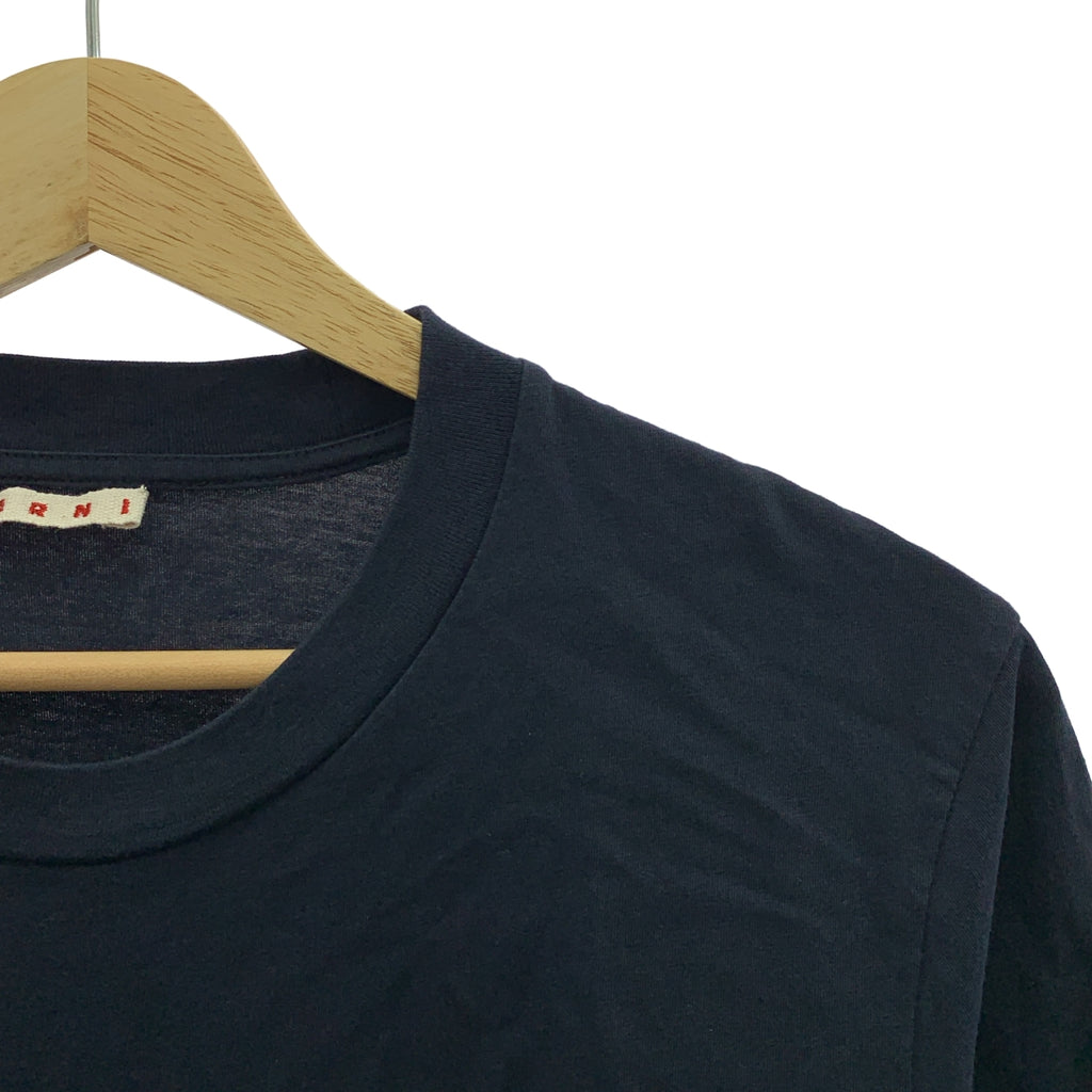 MARNI / マルニ | 2023SS | コットン 刺しゅう ロゴ Tシャツ | 38 | レディース