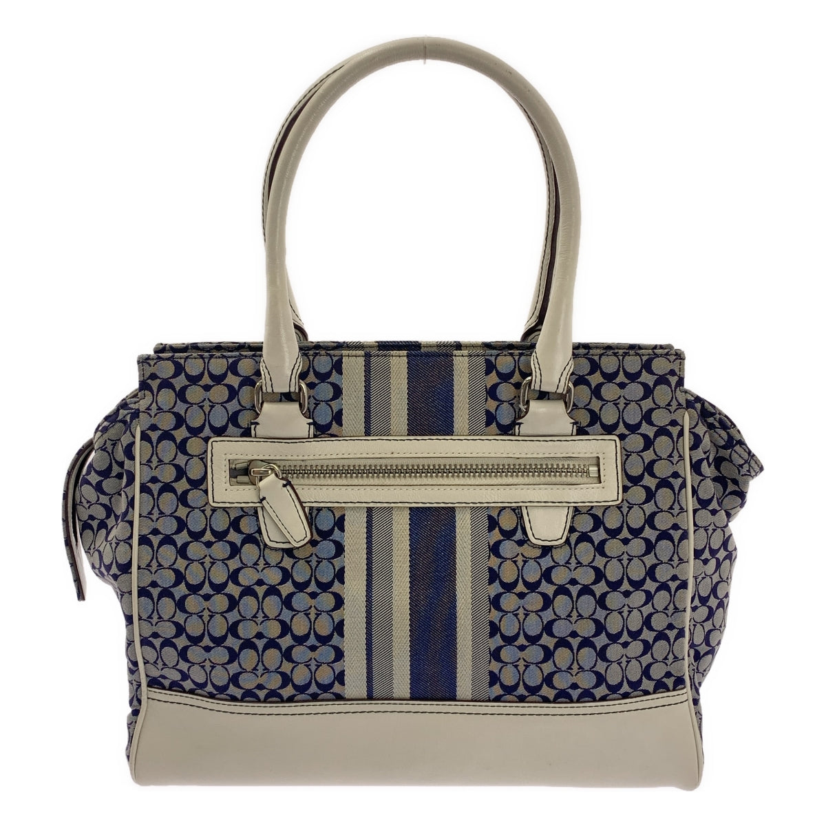 COACH / 코치 | 가죽 핸들 시그니처 태셀 토트 백 |