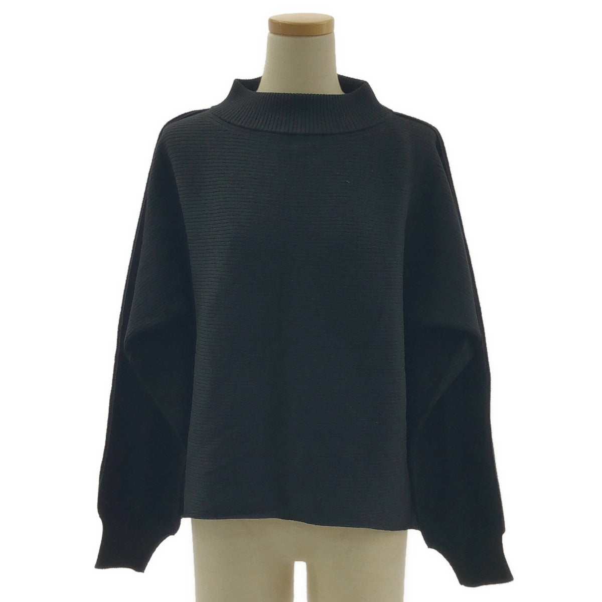 tricot COMME des GARCONS / トリココムデギャルソン | 2019AW | ウール リブ ハイネック オーバー ニット セーター | M | レディース