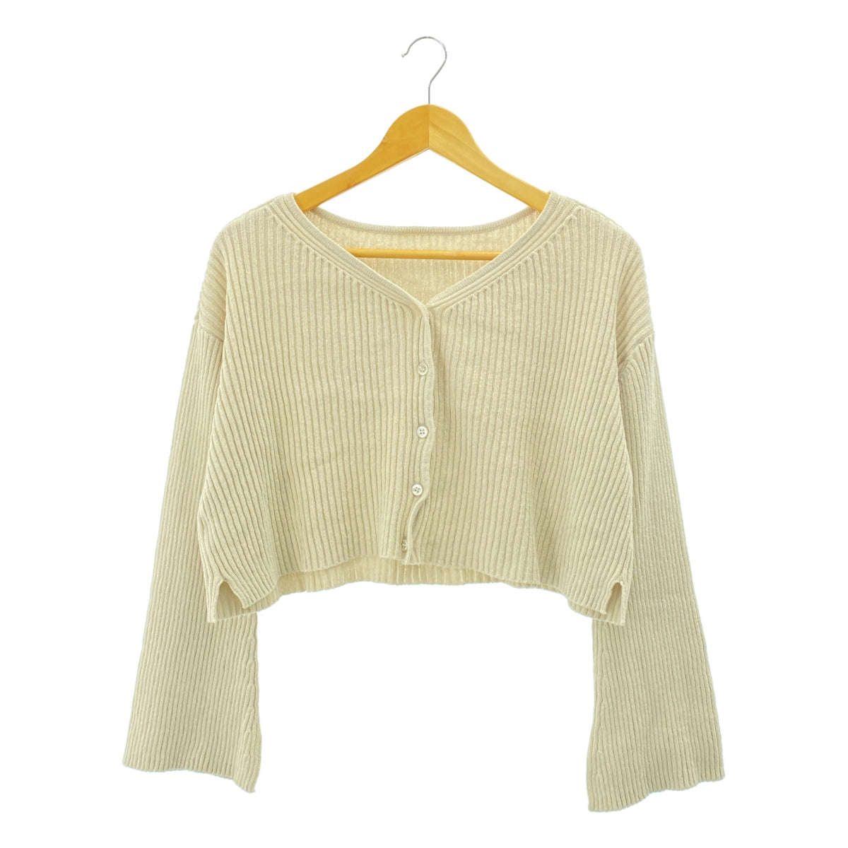 L'Appartement DEUXIEME CLASSE / アパルトモンドゥーズィエムクラス | 2024SS | Boucle 2way Short Cardigan / ニット カーディガン | F | レディース
