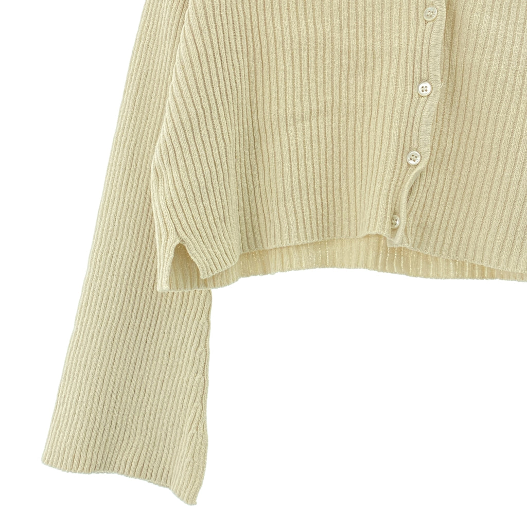 L'Appartement DEUXIEME CLASSE | 2024春夏 | 雙向短圈針織開襟衫 | F碼 | 女款