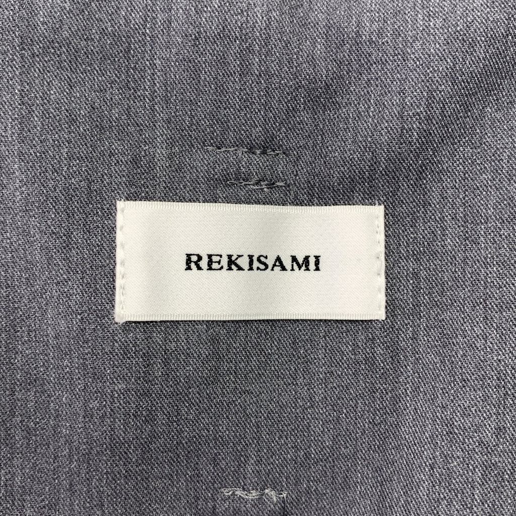 REKISAMI / レキサミ | ベルト付き タック ワイドパンツ | 1 | レディース