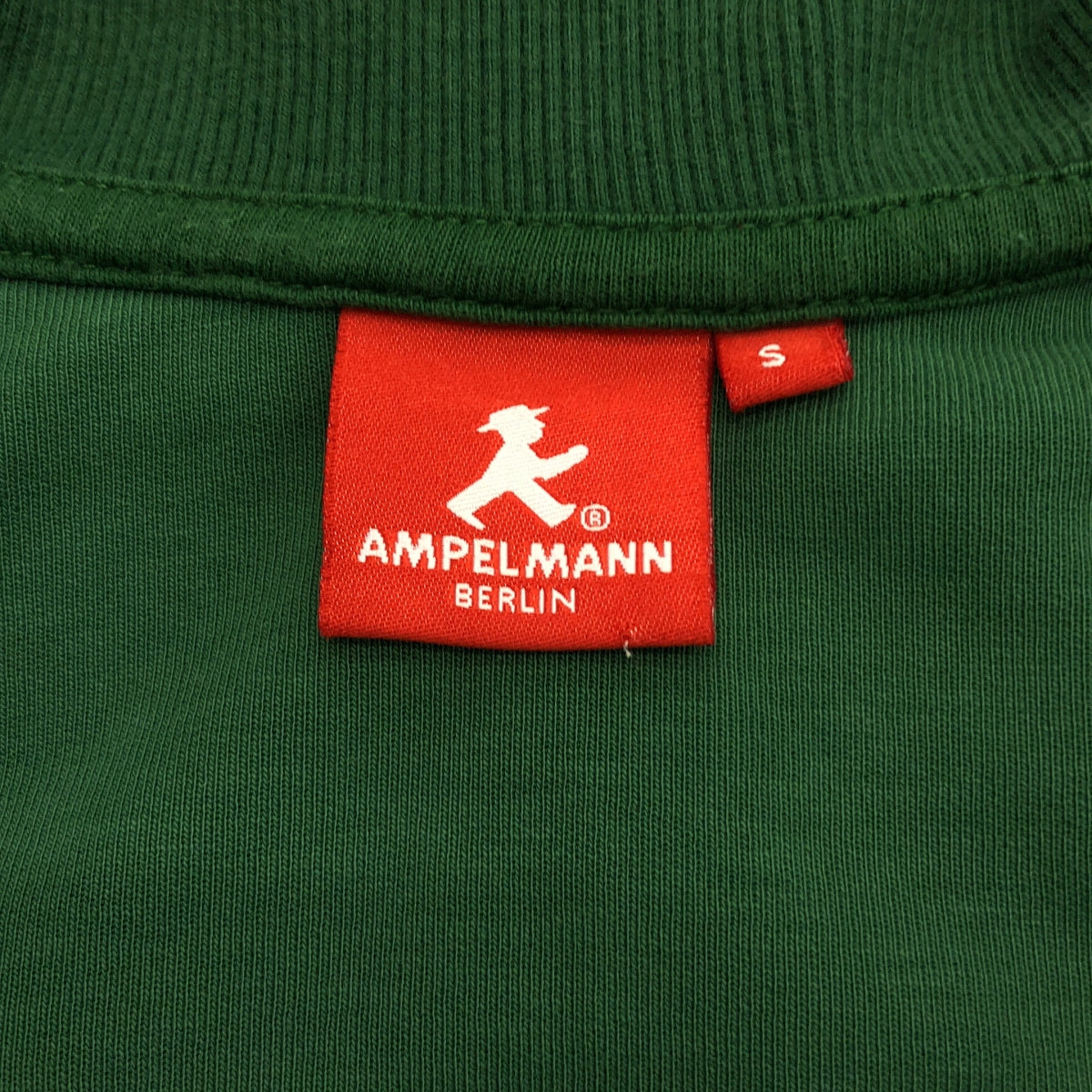 AMPELMANN / アンペルマン | フェルトロゴ トラックジャケット | S | グリーン / レッド | メンズ