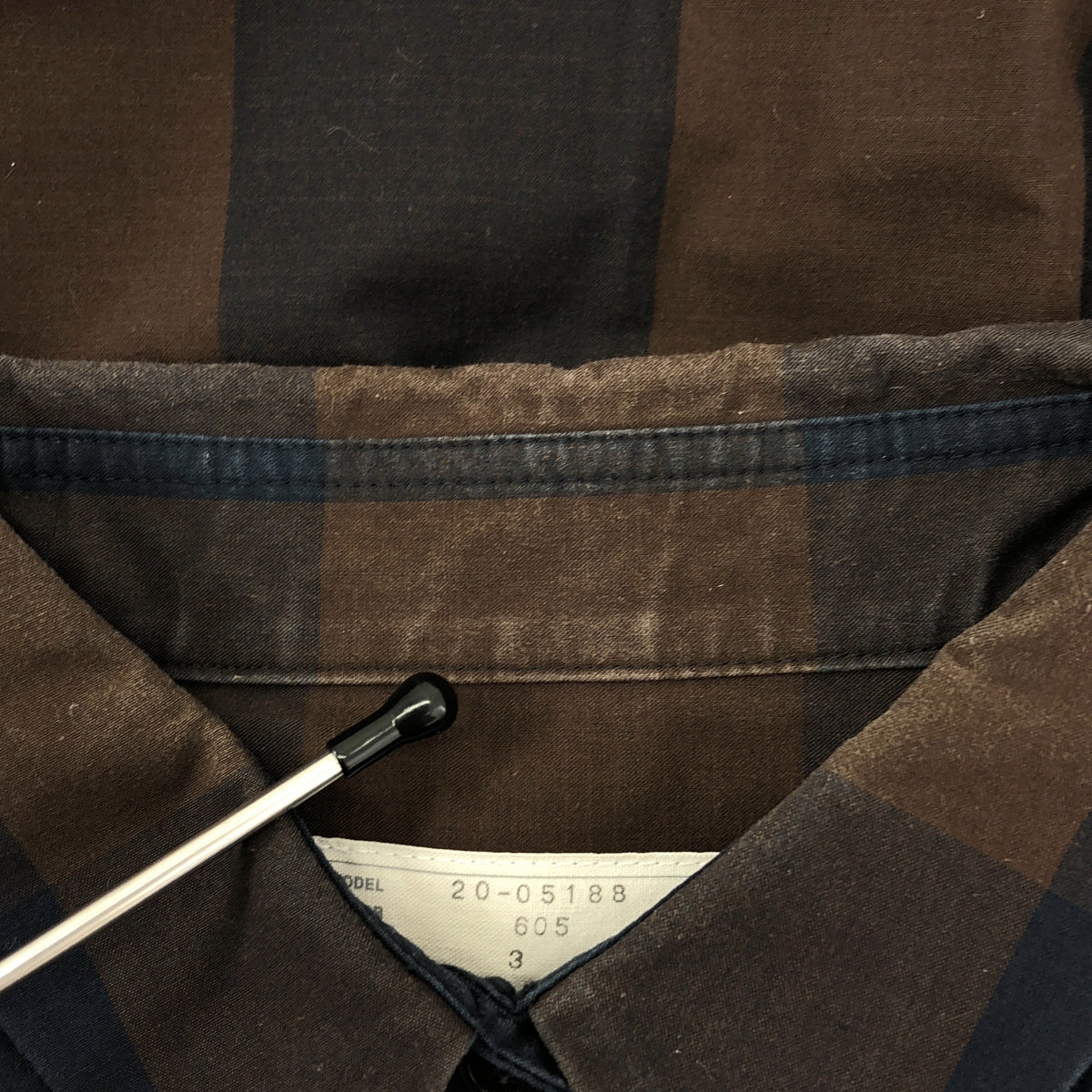 sacai / サカイ | コットン ポプリン チェック ワンピース | 3 | レディース