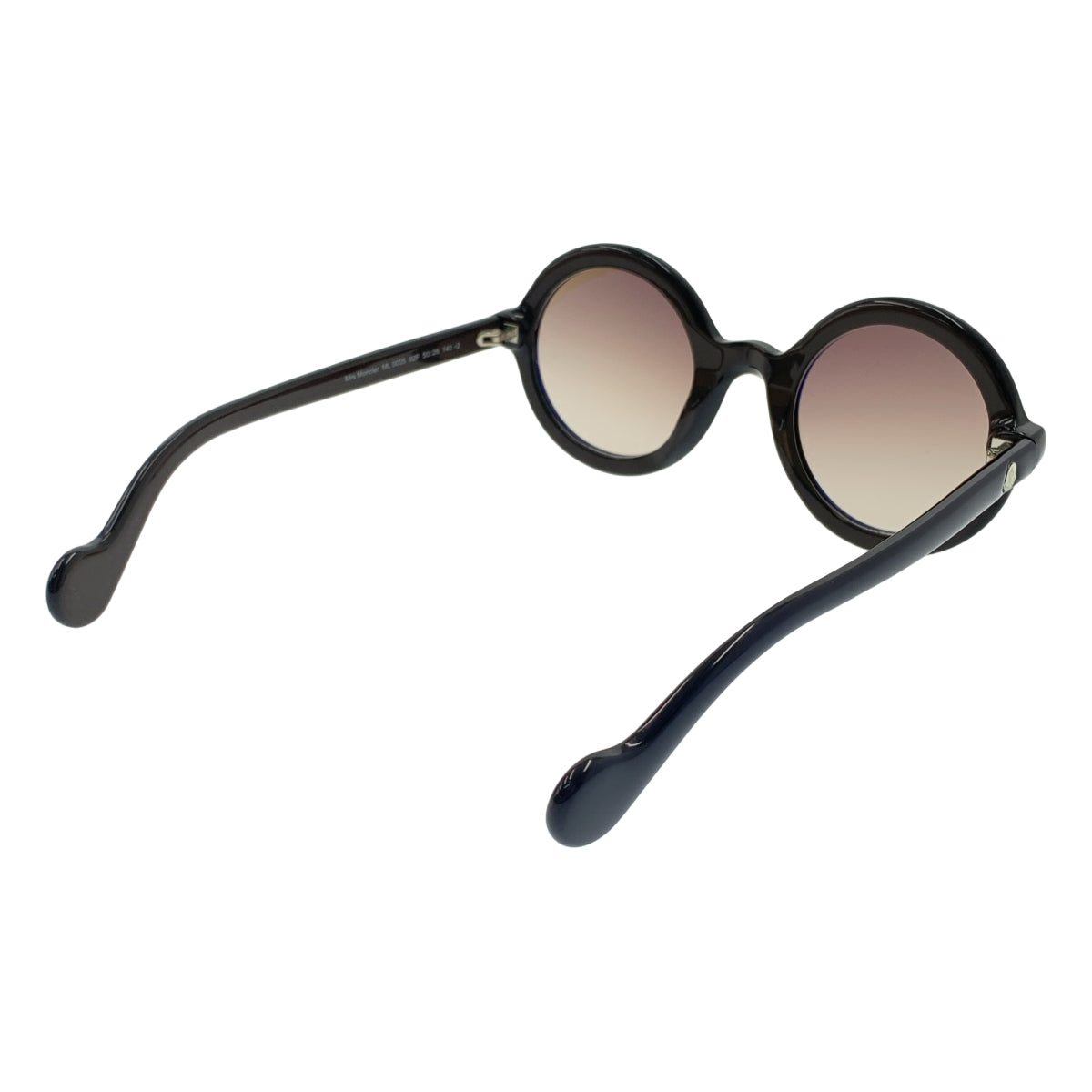 MONCLER / モンクレール | ML0005 / ラウンド アイウェア サングラス | 50□26 | その他