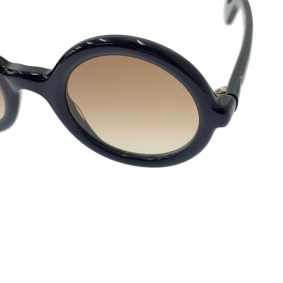 MONCLER / モンクレール | ML0005 / ラウンド アイウェア サングラス | 50□26 | その他