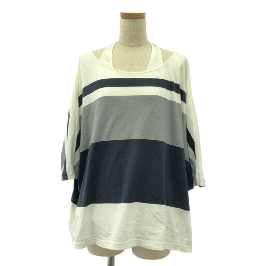 JUNYA WATANABE COMME des GARCONS / 준야와타나베 | 2013SS | 변형 오버 T셔츠 컷소우 | S |