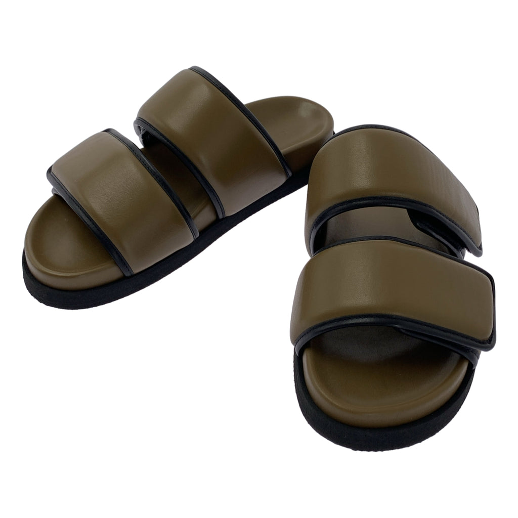 CABaN / キャバン | 2023SS | by Patricia Urquiola パイピングダブルストラップサンダル | 42 | メンズ