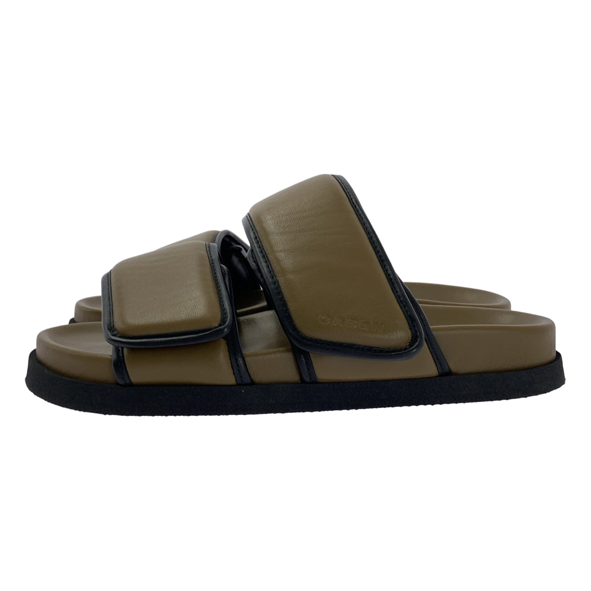 CABaN / キャバン | 2023SS | by Patricia Urquiola パイピングダブルストラップサンダル | 42 | メンズ