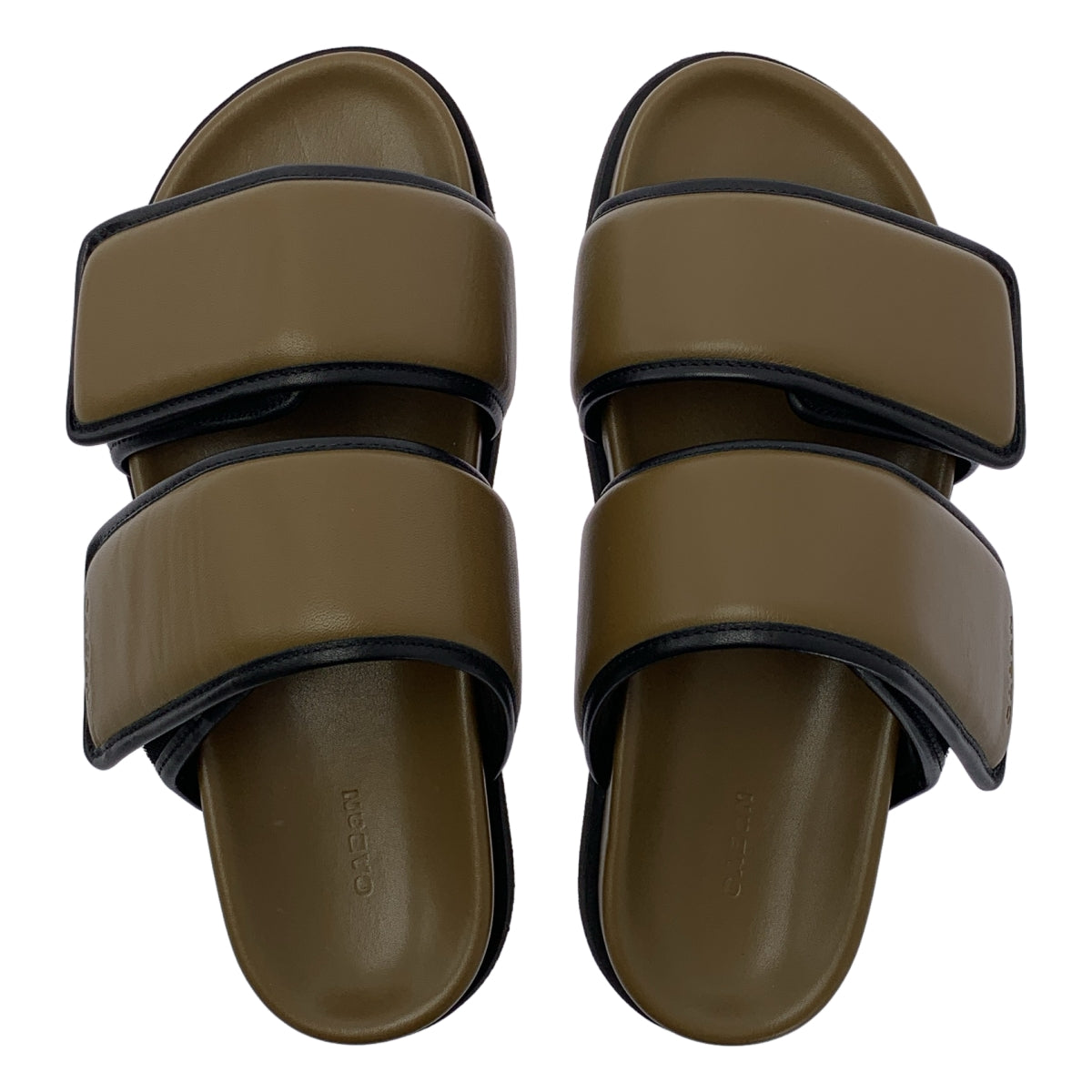 CABaN / キャバン | 2023SS | by Patricia Urquiola パイピングダブルストラップサンダル | 42 | メンズ