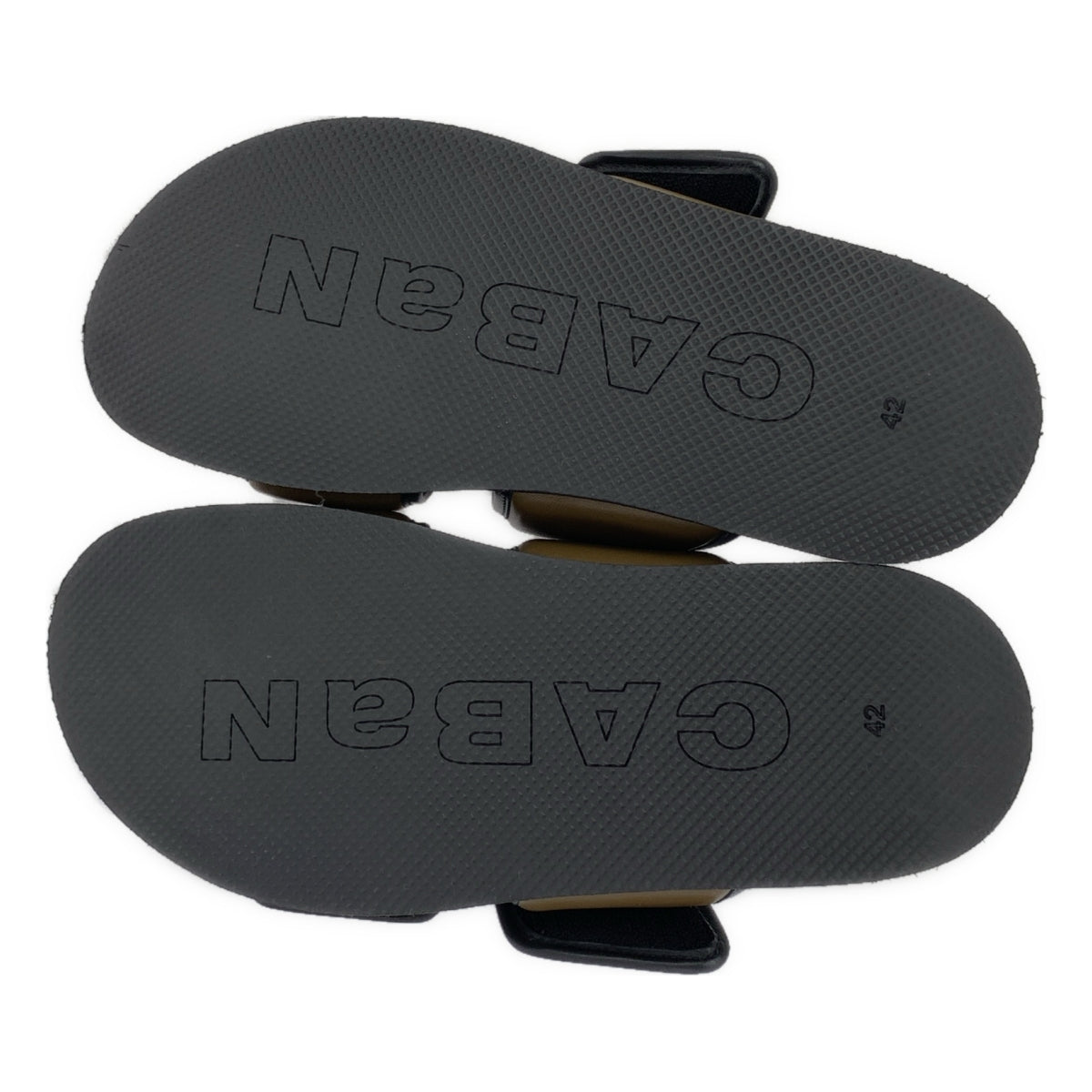 CABaN / キャバン | 2023SS | by Patricia Urquiola パイピングダブルストラップサンダル | 42 | メンズ