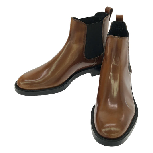 [New] TOD'S | Ron Herman Special Order Side Gore Leather Chelsea Boots | Size 36 | Brown | Women's