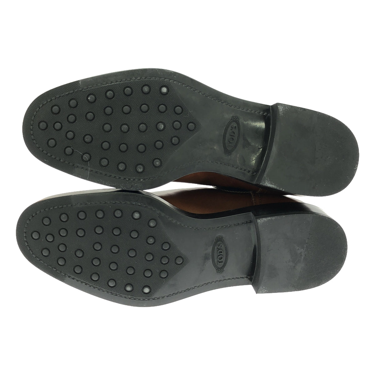 [新產品] TOD'S | Ron Herman 特別訂購 Side Gore 皮革切爾西靴 |尺寸 36 |布朗 |女性的