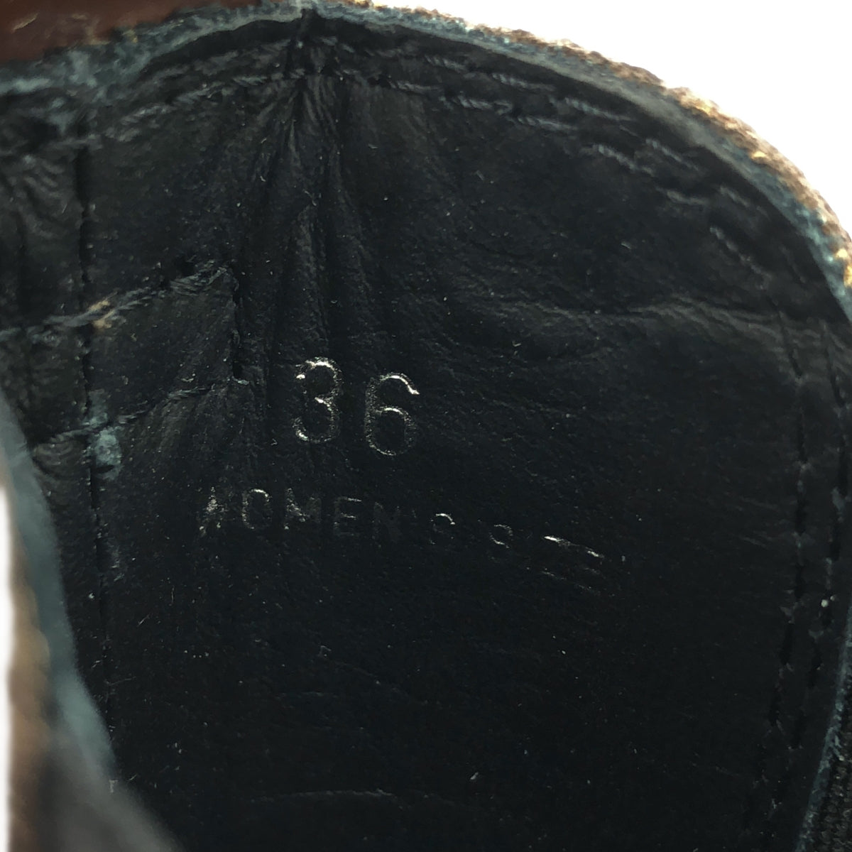 [新產品] TOD'S | Ron Herman 特別訂購 Side Gore 皮革切爾西靴 |尺寸 36 |布朗 |女性的