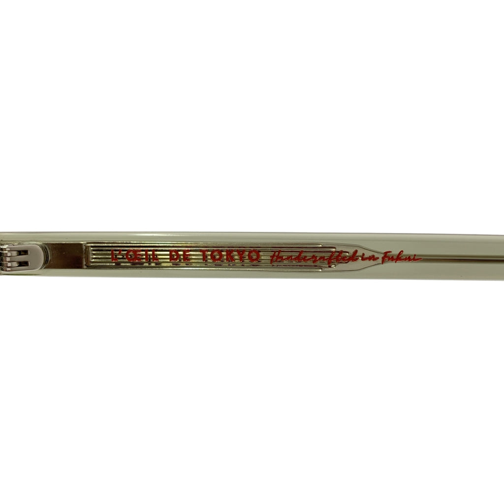 L'OEIL DE TOKYO / ロイデトウキョウ | ELLE エリ クリアフレーム サングラス | 44◻︎26 145 | その他