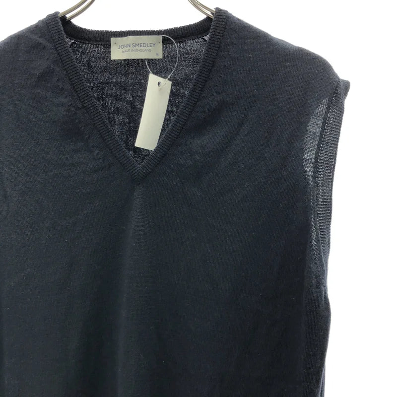 ジョンスメドレー ウールVネックベスト Mサイズ JOHN SMEDLEY / ジョンスメドレー | ウール Vネック ベスト | M