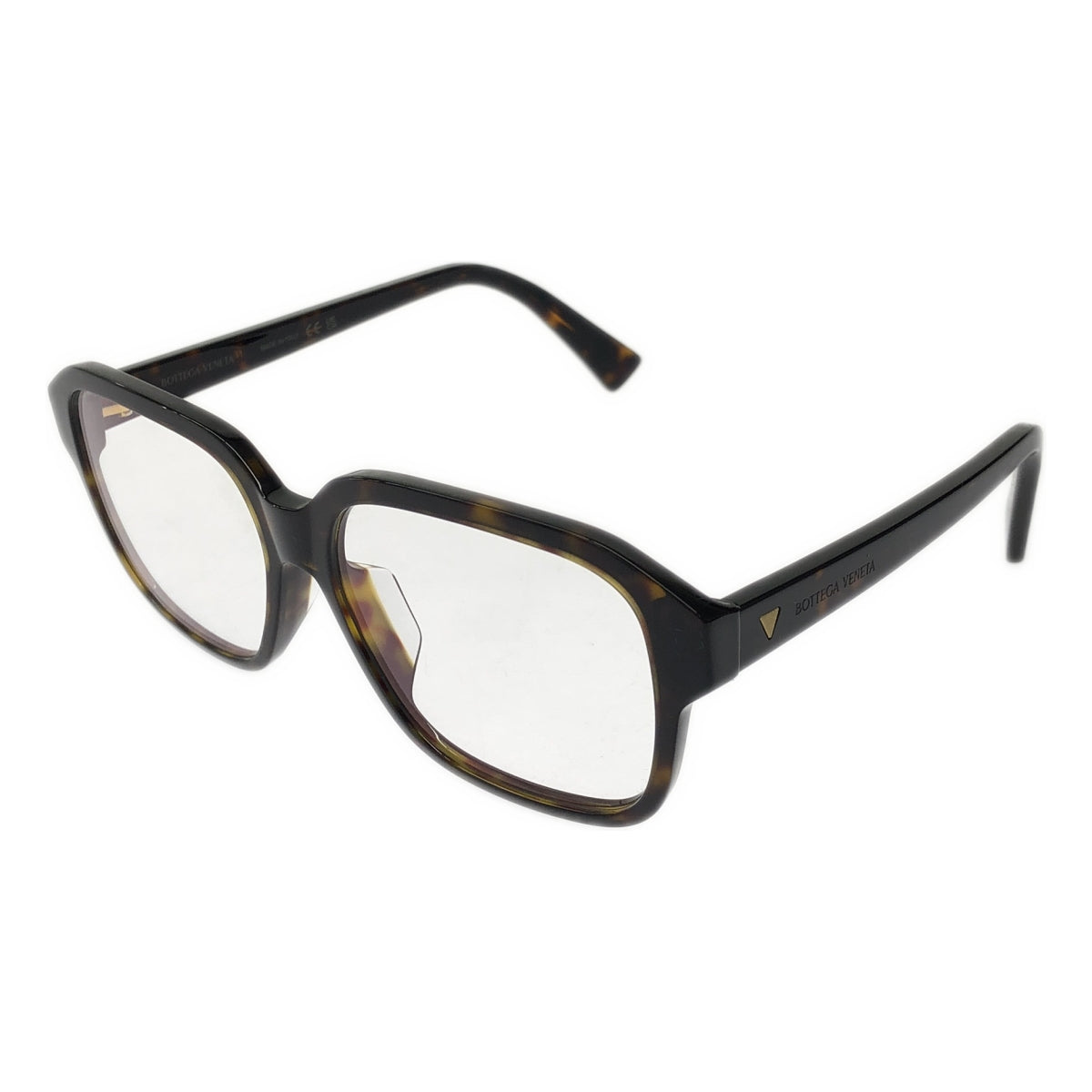 BOTTEGA VENETA / 보테가베네타 | BV1295O 투명 광장 안경 | 57□15-145 | 브라운