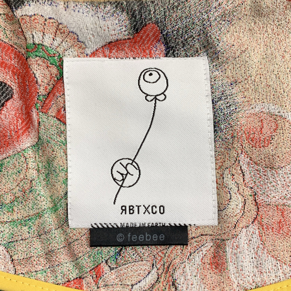 RBTXCO / RB T | × feebee 三隻聰明的猴子印花提花飛行員外套 | M |