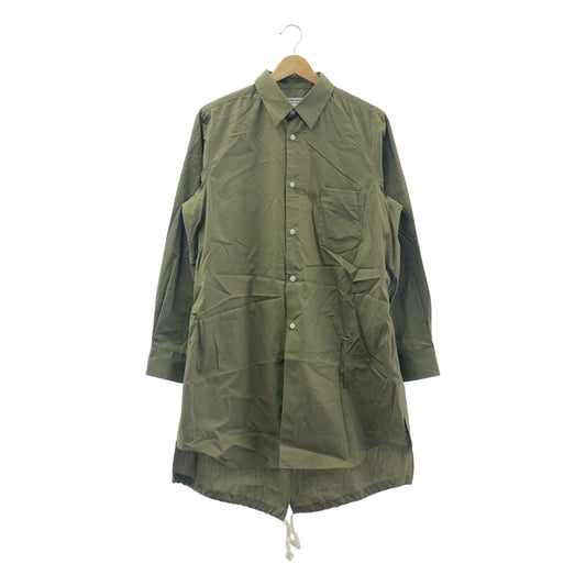 COMME des GARCONS COMME des GARCONS / Comme des | 2025 春夏 |棉質褶皺長襯衫| SHOPBOP中號 |女性的