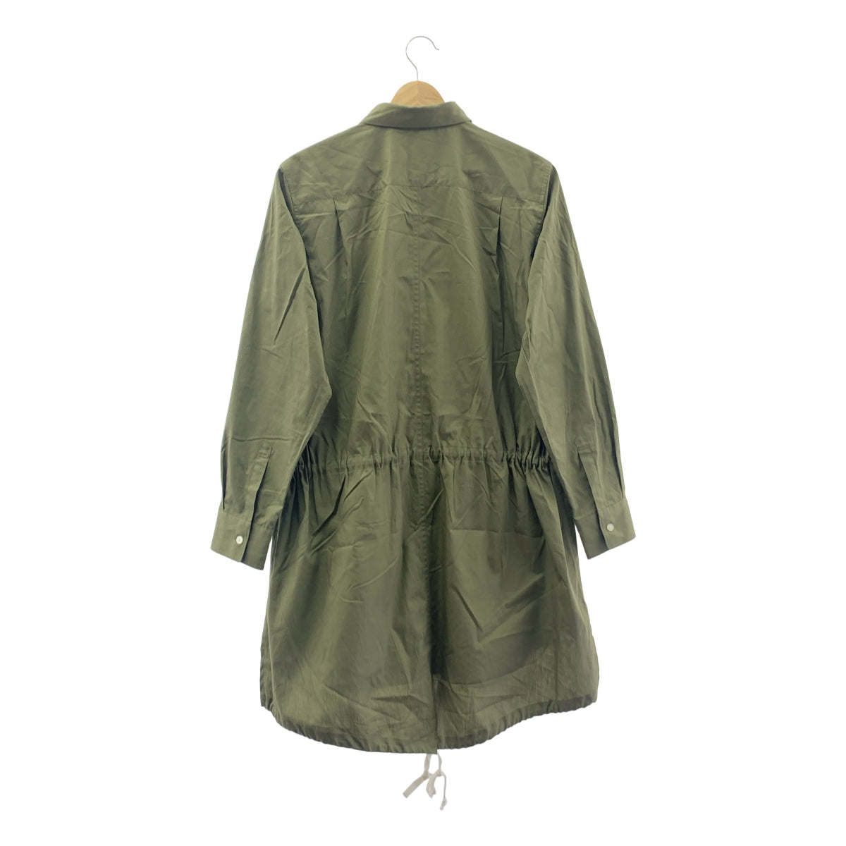 COMME des GARCONS COMME des GARCONS / Comme des | 2025 春夏 |棉質縮褶長襯衫 |中號 |卡其色|女性的