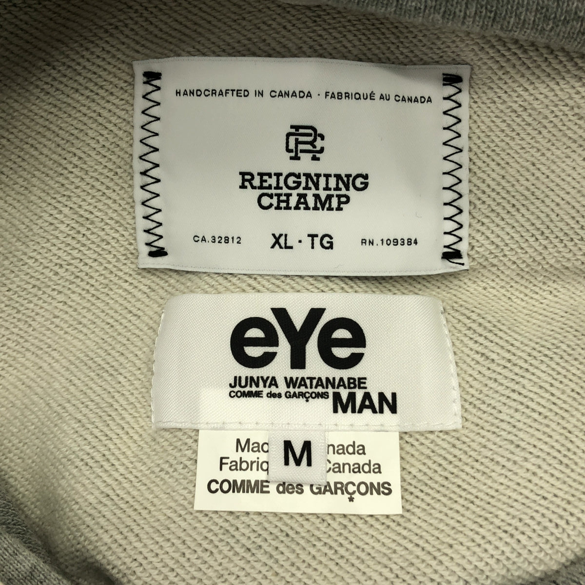eye JUNYA WATANABE COMME des GARCONS MAN / 아이준야 와타나베 맨 | 2021AW | × REIGNINGCHAMP 레이닝 챔프 / 패치워크 파커 | M |