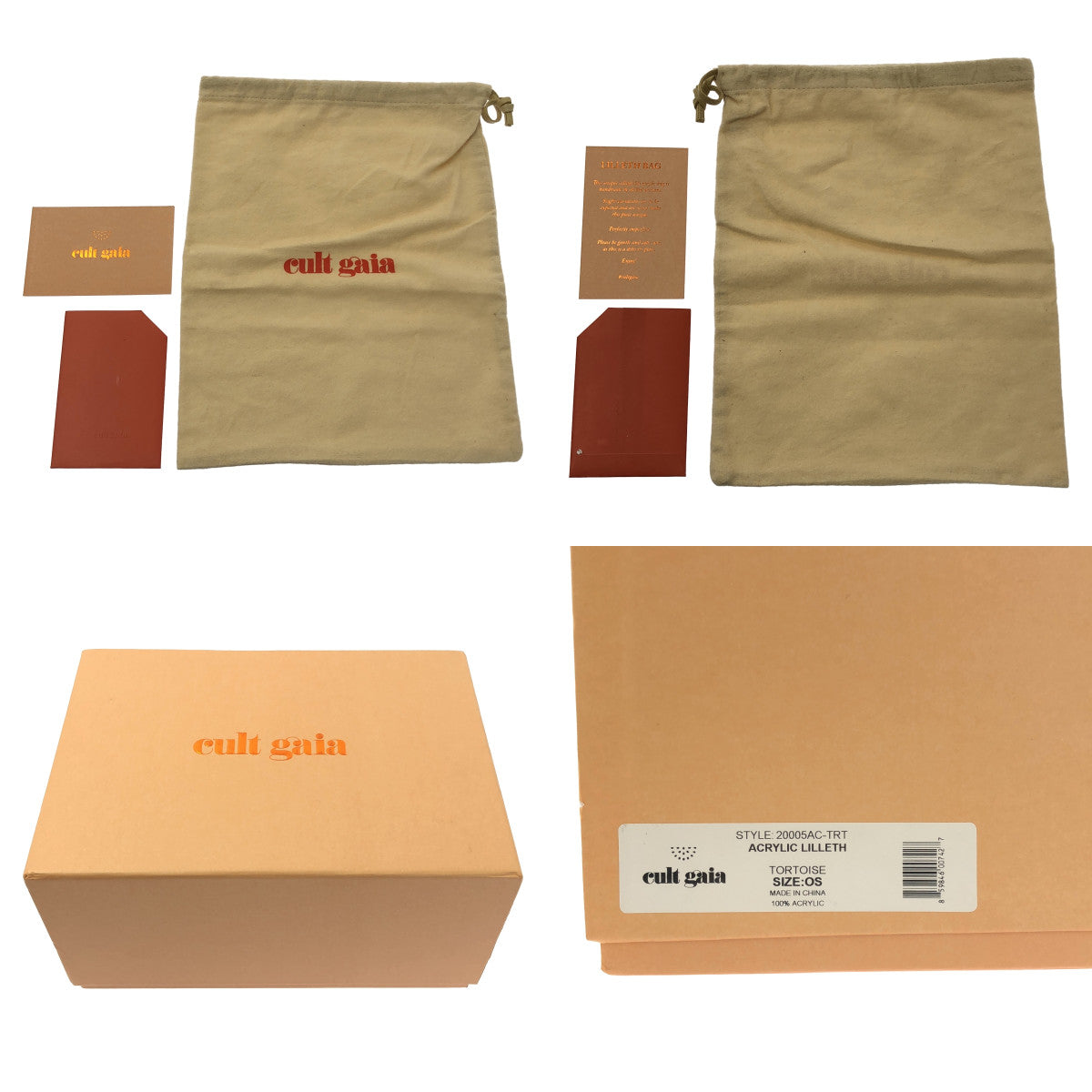 CULT GAIA | Lilleth 壓克力玳瑁手提包 |