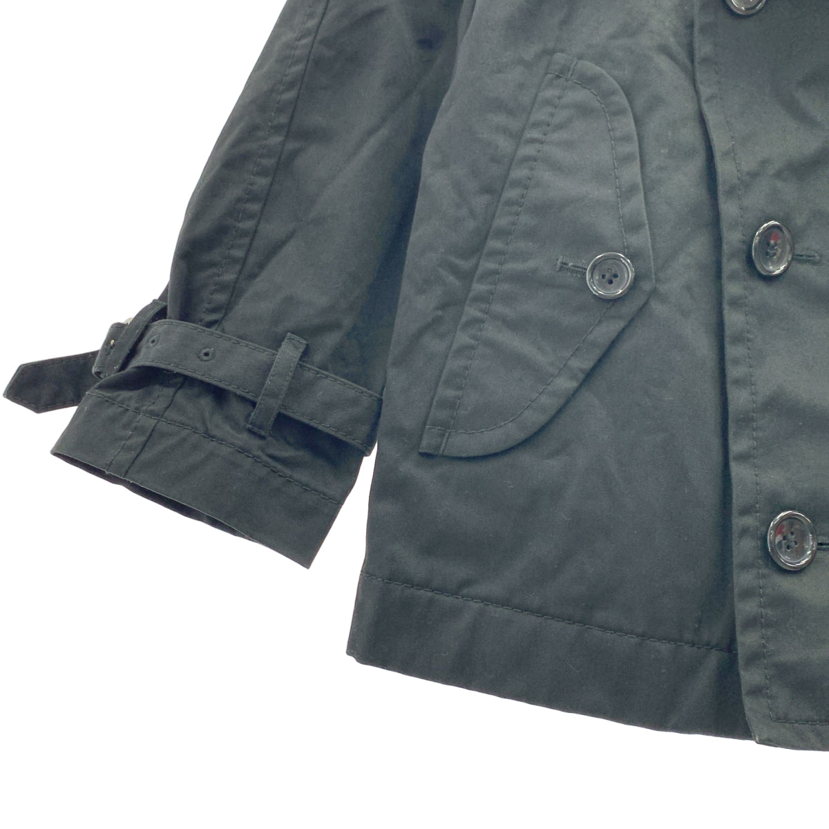 COMME des GARÇONS 針織布料 | 2009春夏 | 棉質短款風衣 | S尺寸 | 女款