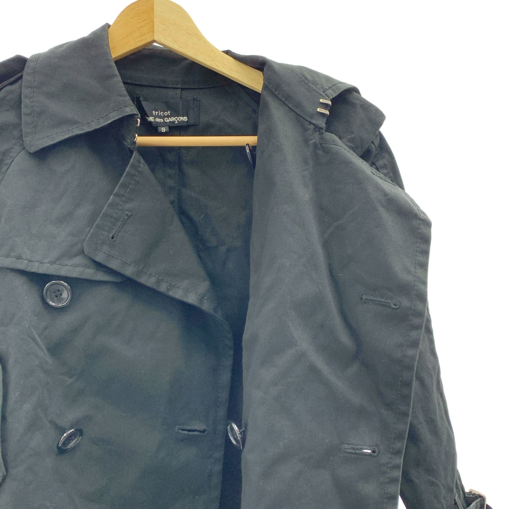 COMME des GARÇONS 針織布料 | 2009春夏 | 棉質短款風衣 | S尺寸 | 女款