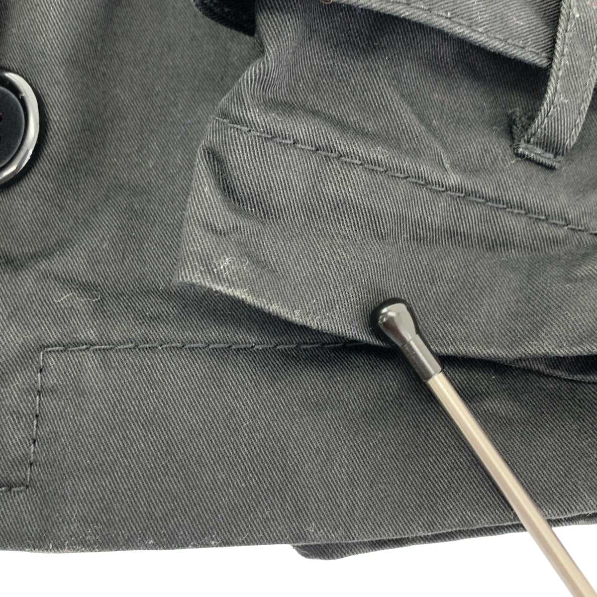 COMME des GARÇONS 針織布料 | 2009春夏 | 棉質短款風衣 | S尺寸 | 女款