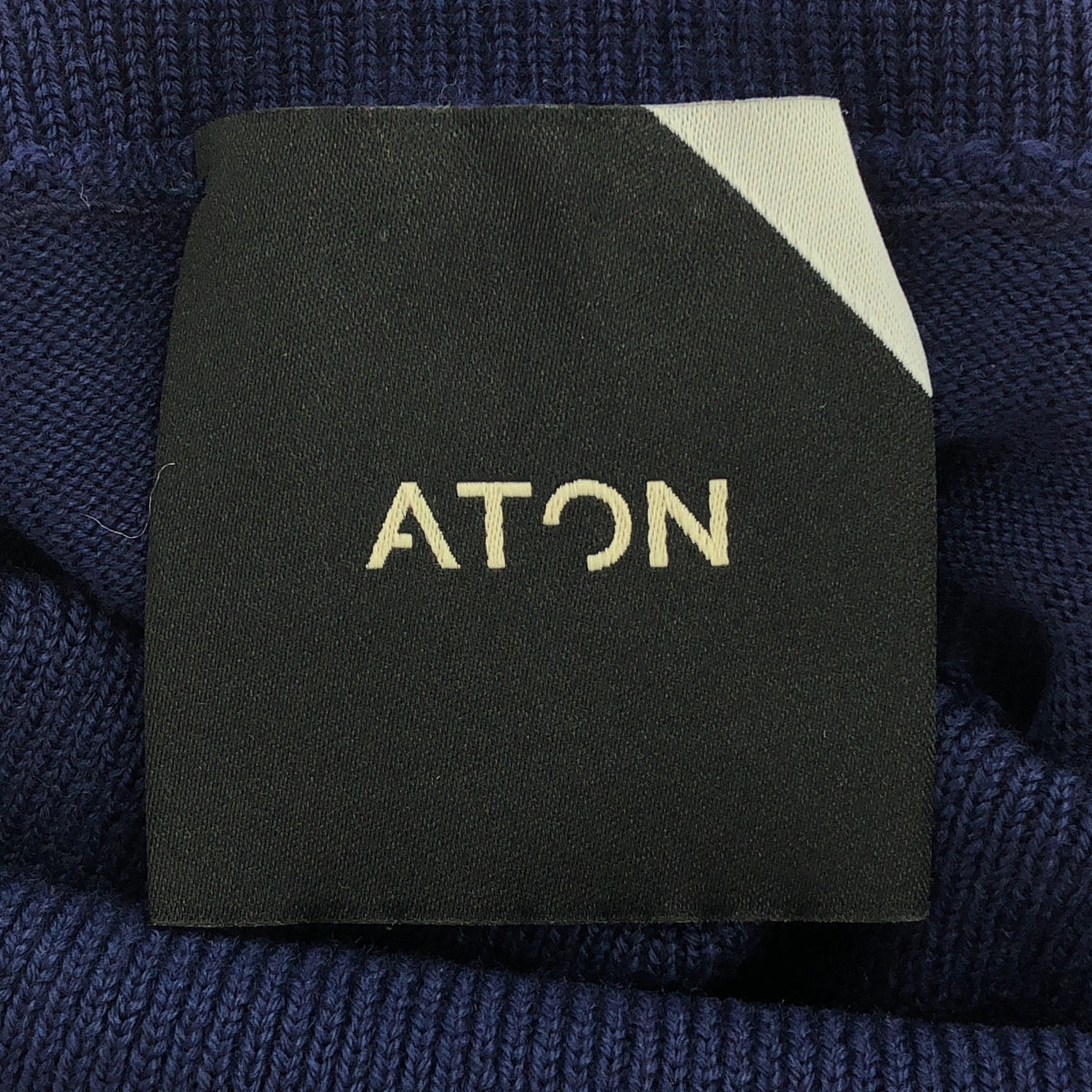 ATON | Wool turtleneck knit | 2 | Women's