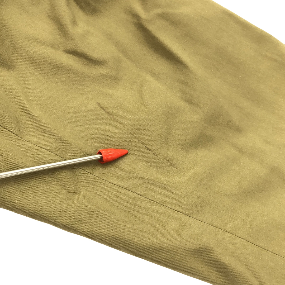 科莫利 |棉質華達呢繫帶鎖大衣 |尺寸 3 |米色 |男士