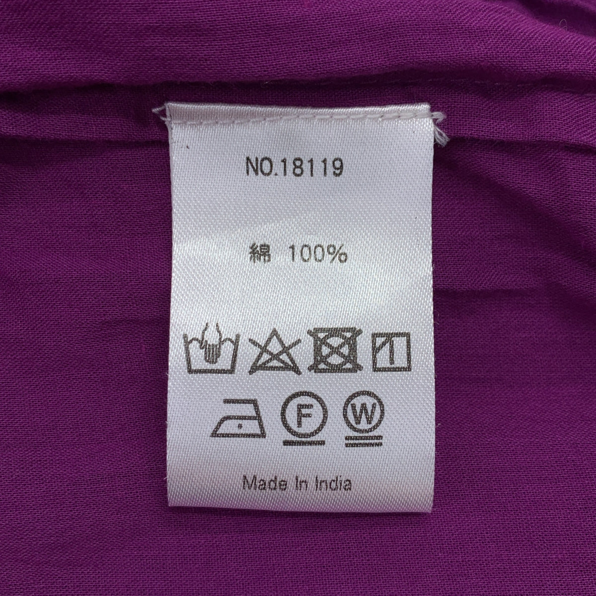 Velnica / ヴェルニカ | コットン ティアード マキシ丈 シャツワンピース |