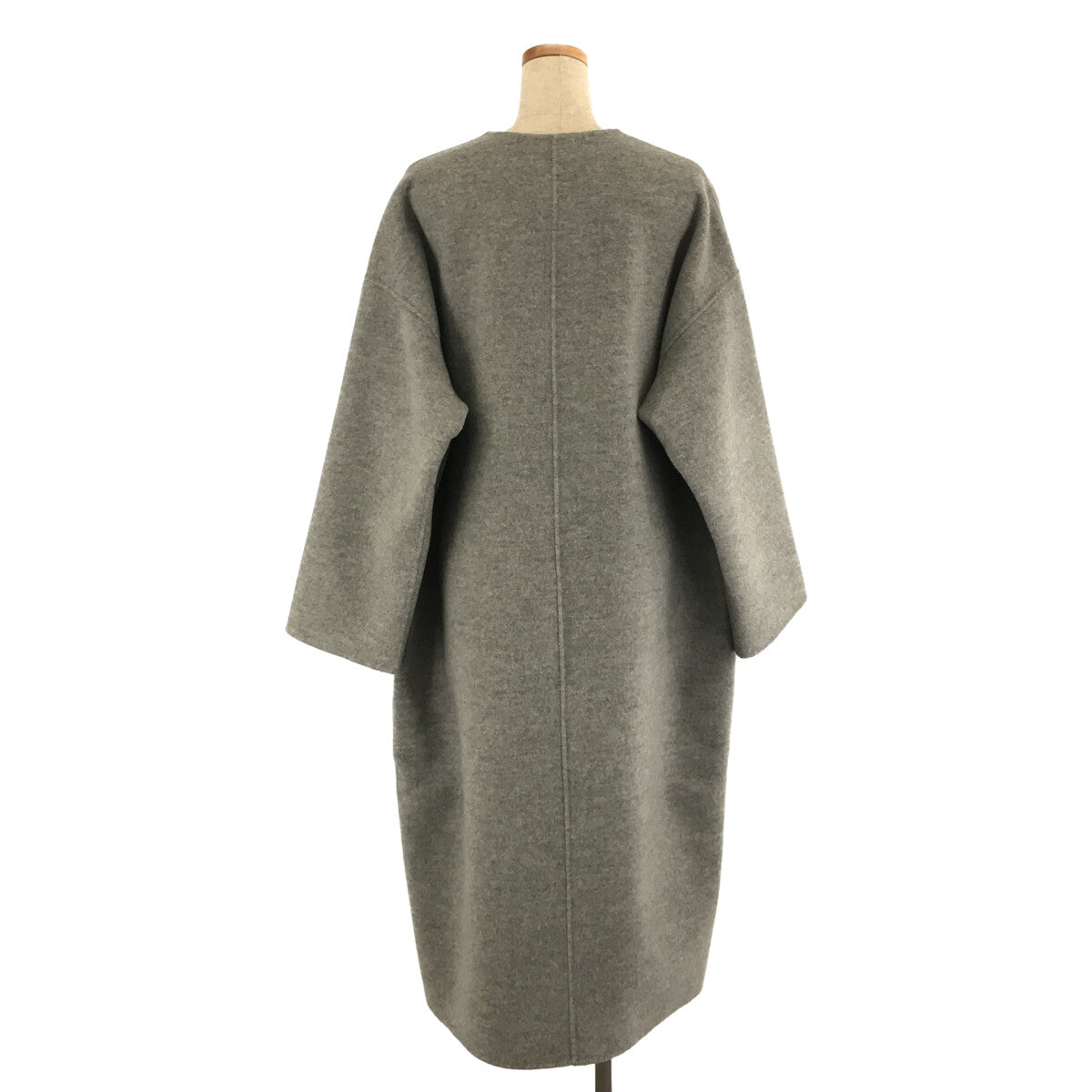 AP STUDIO | 2021AW | SCENTOF Wool Cashmere Basic Coat | F | Gray | Women's