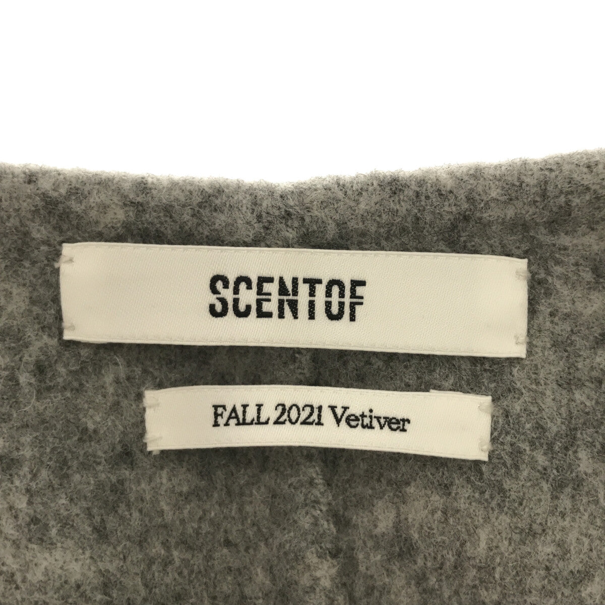 AP STUDIO | 2021AW | SCENTOF Wool Cashmere Basic Coat | F | Gray | Women's