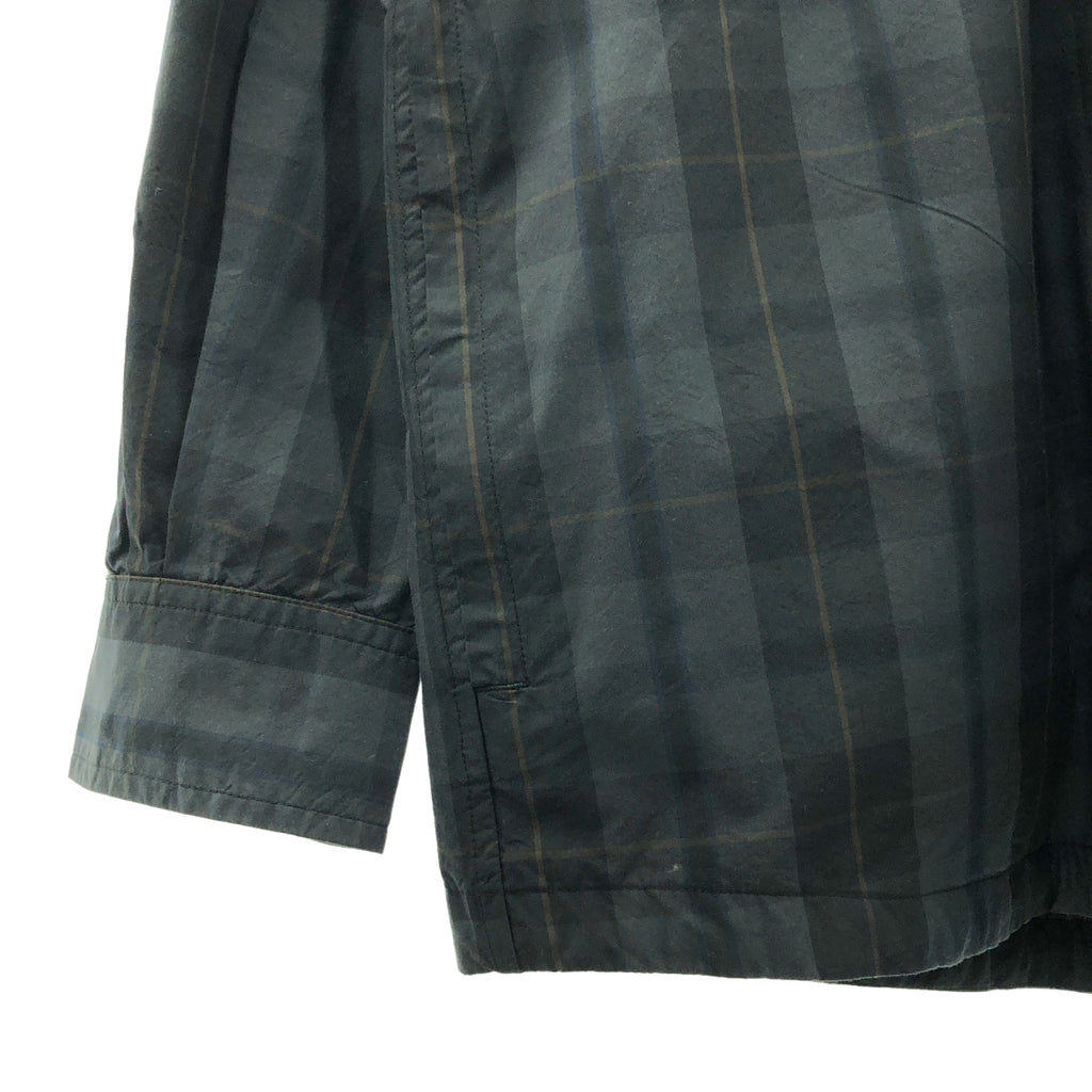 BROCHURE / ブローシュア | 2022SS | GENERALLY SHIRTS CHECK / チェック オーバーシルエット シャツ | L | メンズ