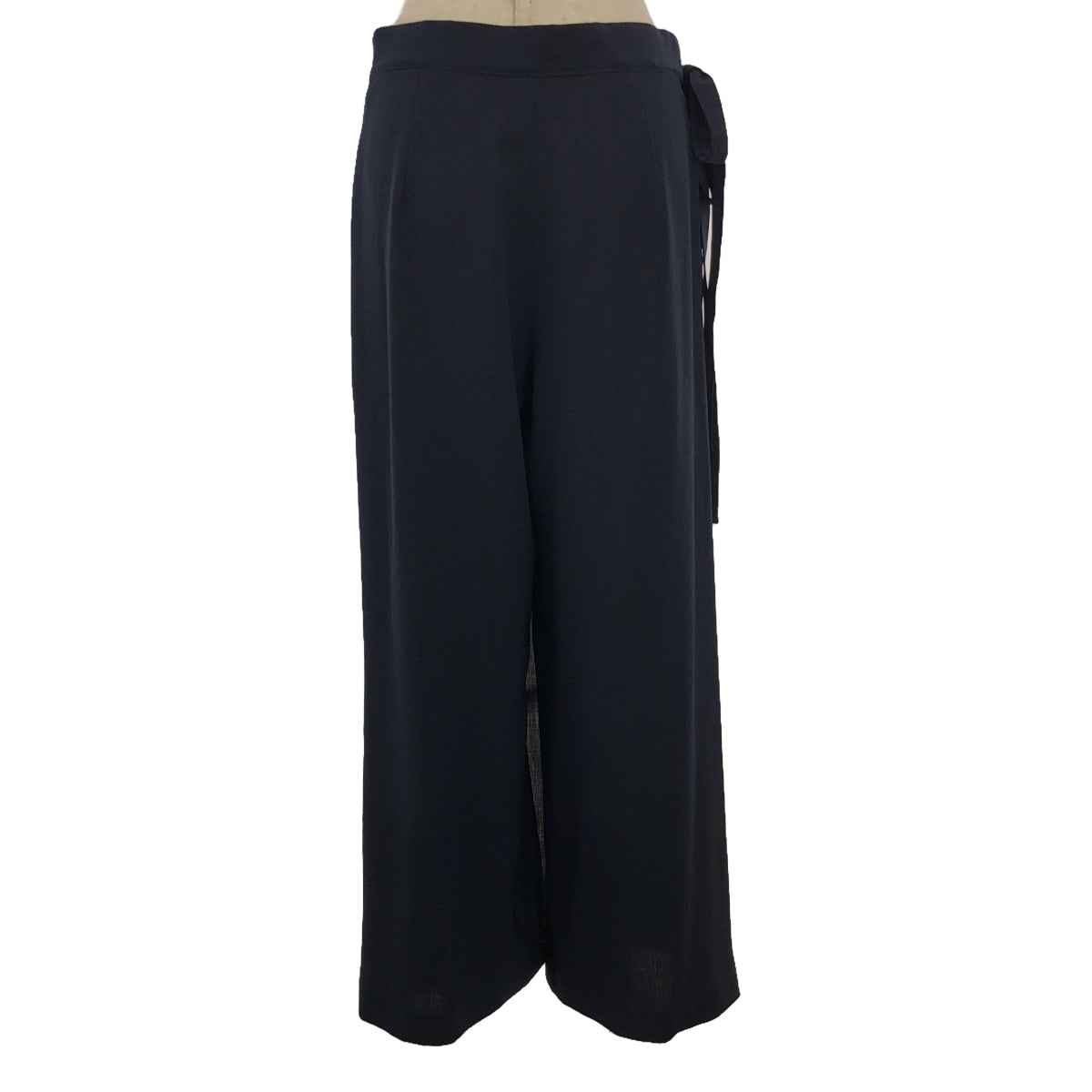 [Good Condition] L'Appartement | 2024SS | Wrap Pants | Wide Pants | Size 38 | Navy | Women's