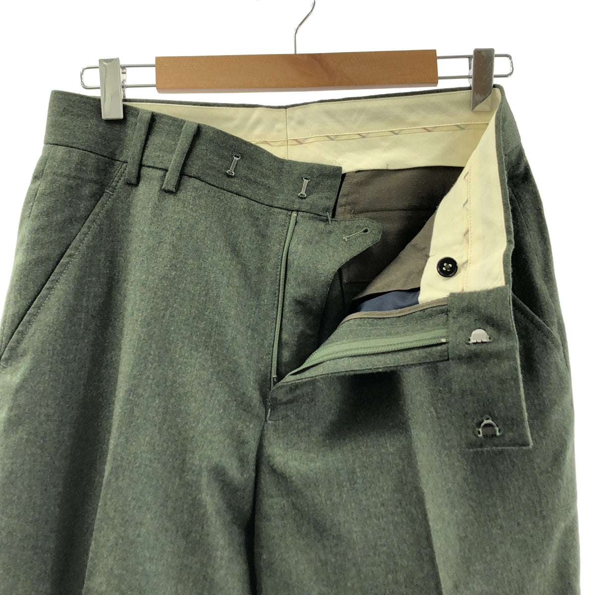 tim. | 羊毛直筒褲 | 2 碼 | 男士