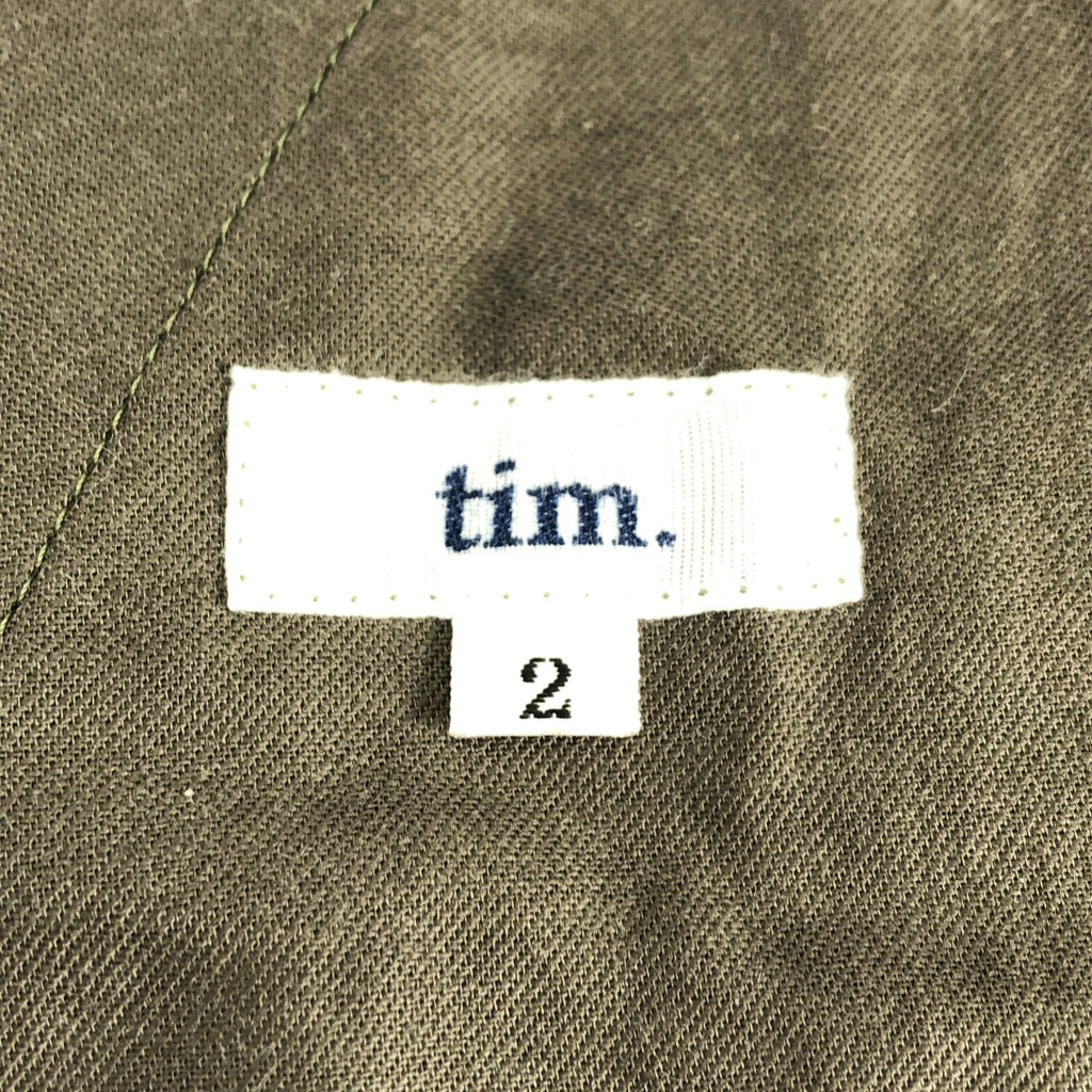 tim. | 羊毛直筒褲 | 2 碼 | 男士