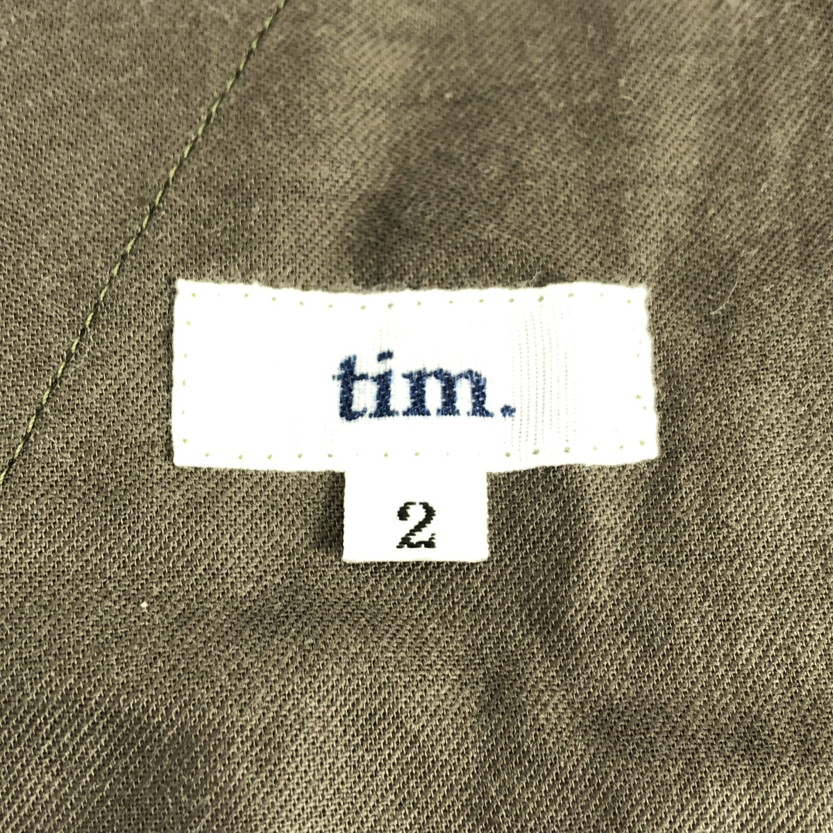 tim. | 羊毛直筒褲 | 2 碼 | 男士