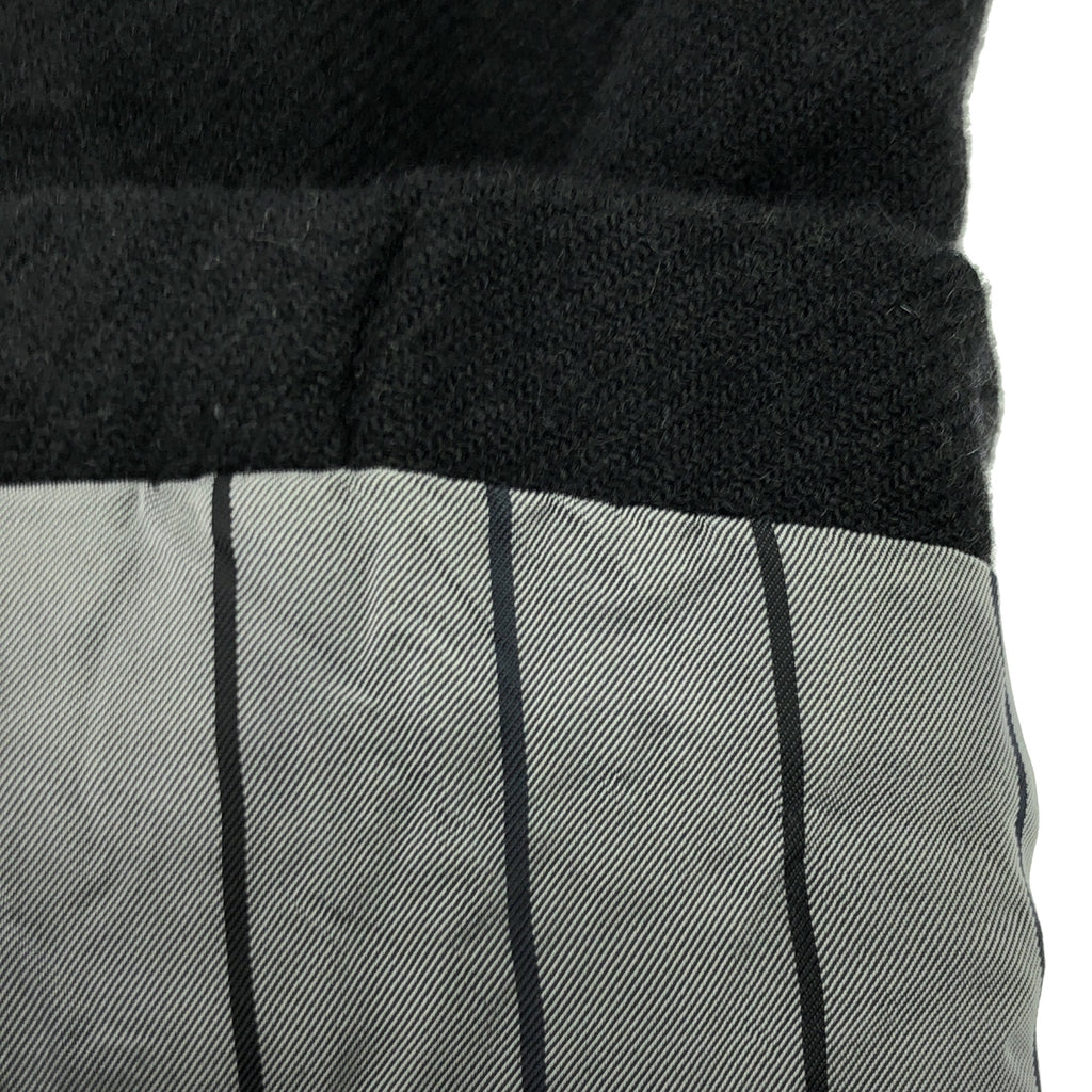 COMME des GARCONS 男士雙色 | 2015秋冬 |聚酯染色單排扣外套 | M |黑色 |男士
