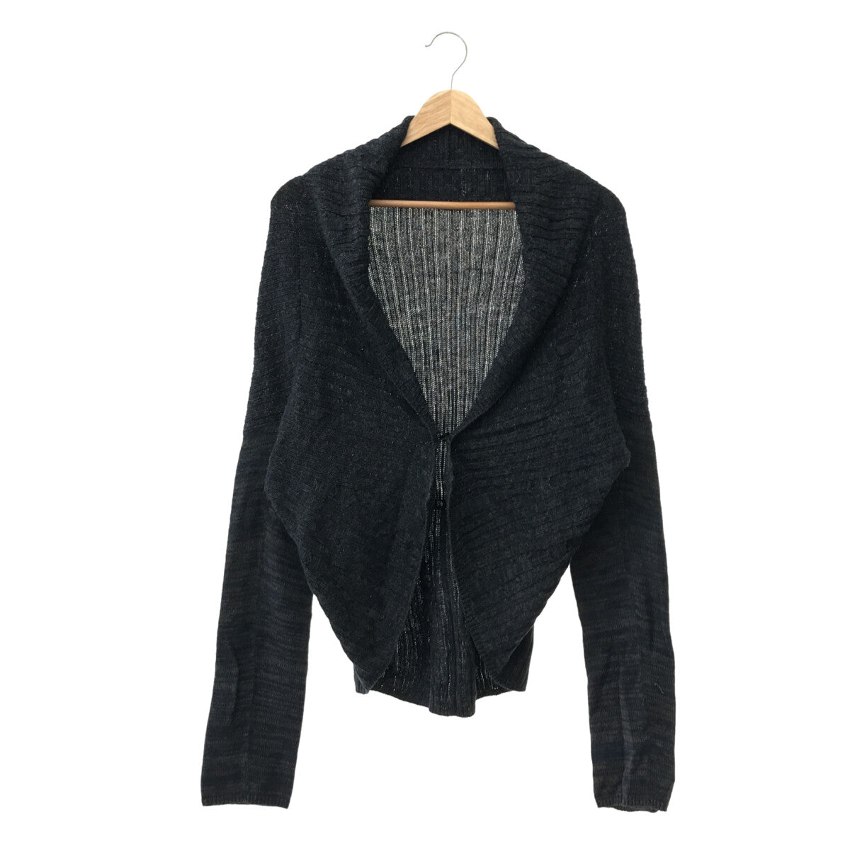 45r / Forty-Five R | 2013AW | Cable knit cardigan | 0 | Navy | Women's