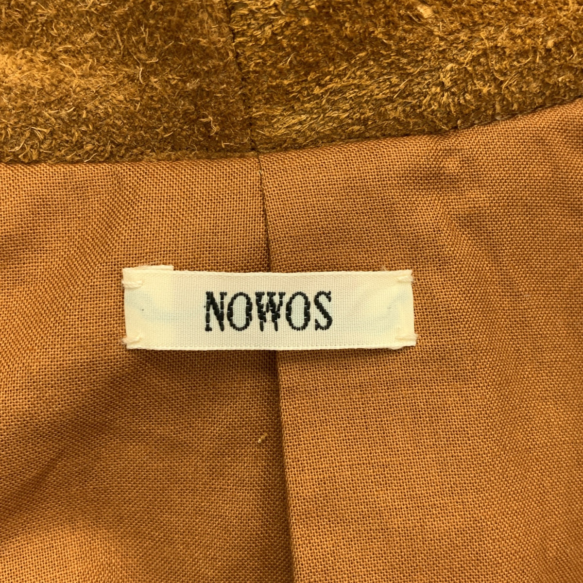 NOWOS / ノーウォス | 牛革 カウレザー スエード ジャケット | M | レディース